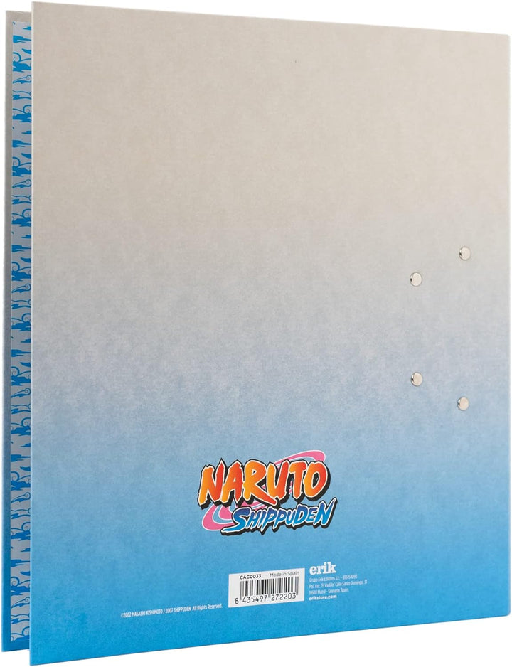 Official Naruto Lever Arch File - A4 File Folder - Large Documents Storage Files