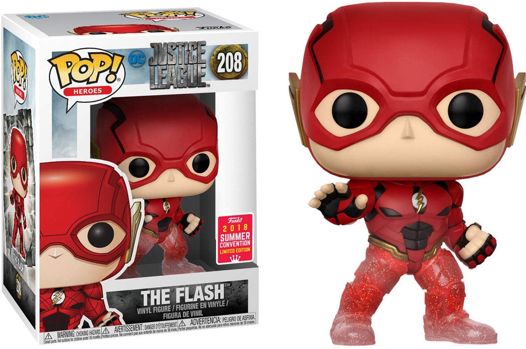 Justice League: The Flash Transluscent Feet SDCC Exclusive Funko 32331 Pop! Vinyl #208