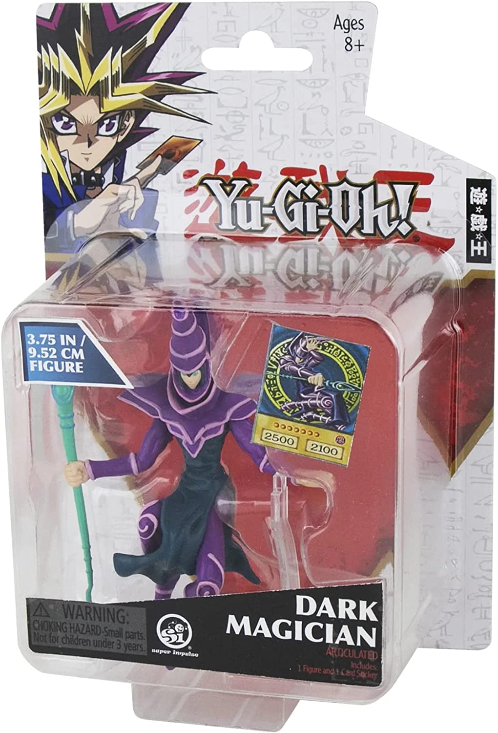 Super Impulse 5501D YU-GI-OH 3.75 INCH Action Figure-Dark Magician