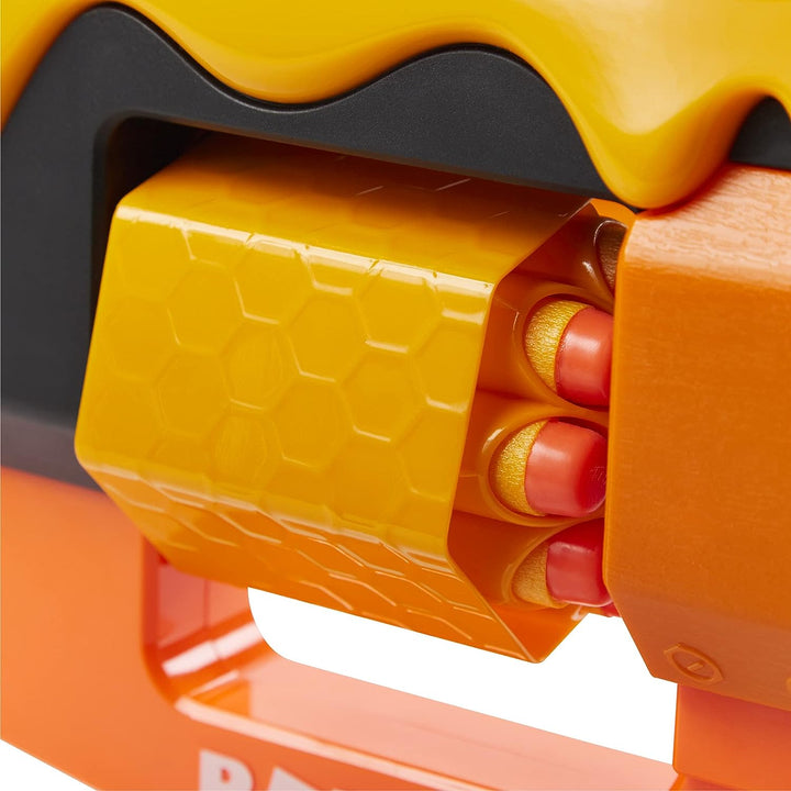 Nerf Roblox Adopt Me!: BIENEN! Lever Action Blaster, 8 Nerf Elite Darts, Code zum Freischalten virtueller Gegenstände im Spiel, F2486EU5