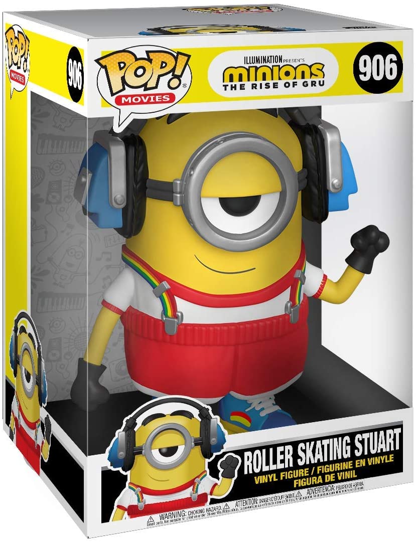 Illumination Minions The Rise Of Gru Roller Skating Stuart Funko 47811 Pop! Vinyl #906