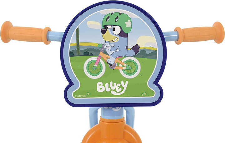 Bluey - 2in1 10" Training Bike, Blue (M004686)