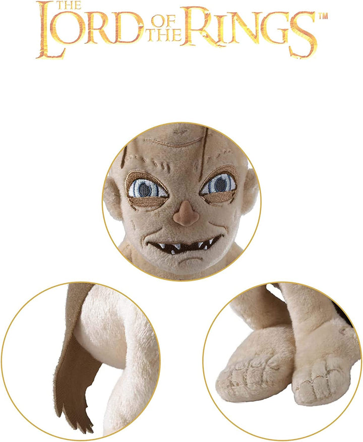 The Noble Collection LotR Gollum Plüsch – Offiziell lizenzierte 9 Zoll (23 cm) Herr der Ringe Plüschtier-Puppengeschenke