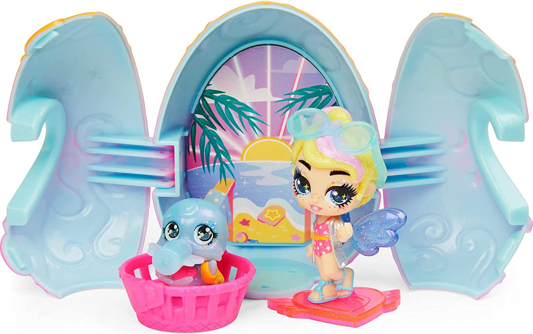 Hatchimals Pixies, Shimmer Babies Babysitter with Baby Hatchimal and Play Accessories (Styles May Vary)