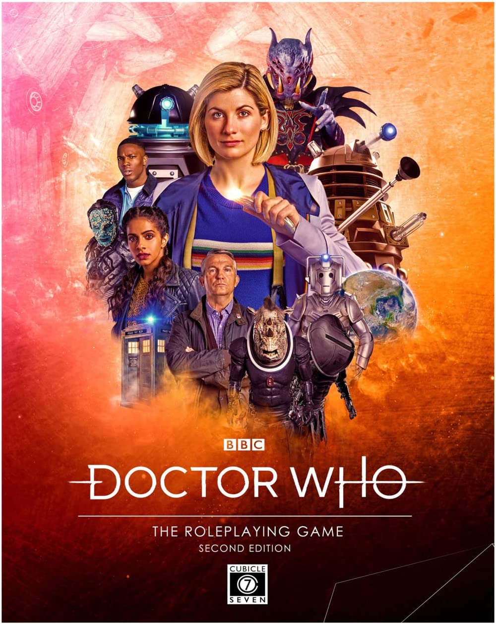 Doctor Who: The Roleplaying Game (Core Rulebook) - Cubicle 7 (Hardcover, Second Edition)