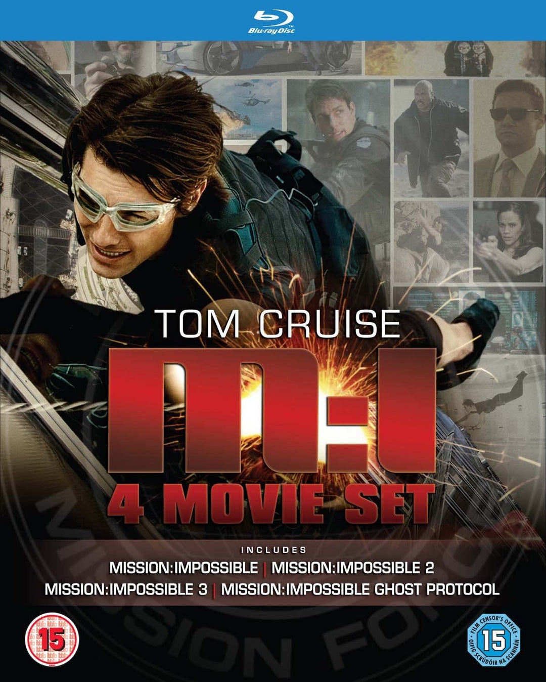 Mission Impossible Quadrilogy [Blu-ray] [1996] [Region Free]