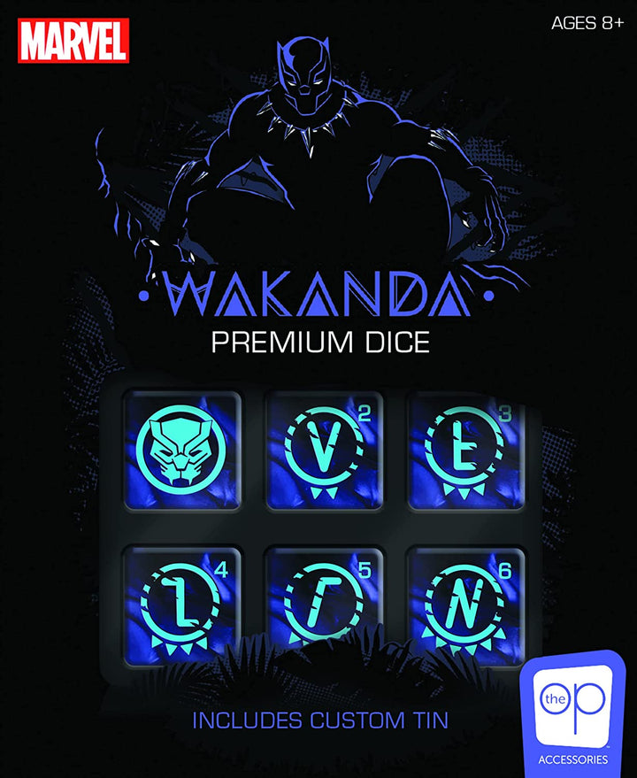 Marvel Black Panther Premium Dice Set