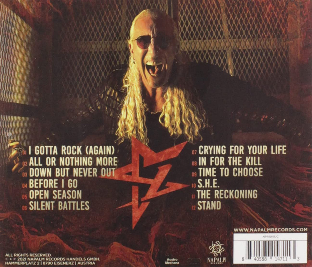 Dee Snider - Leave A Scar [Audio CD]