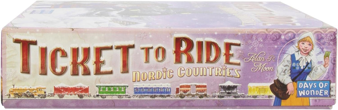 Tage des Wunders | Ticket to Ride Nordische Länder Brettspiel | Ab 8 Jahren | Für 2 bis 3 Spieler | Durchschnittliche Spielzeit 30–60 Minuten