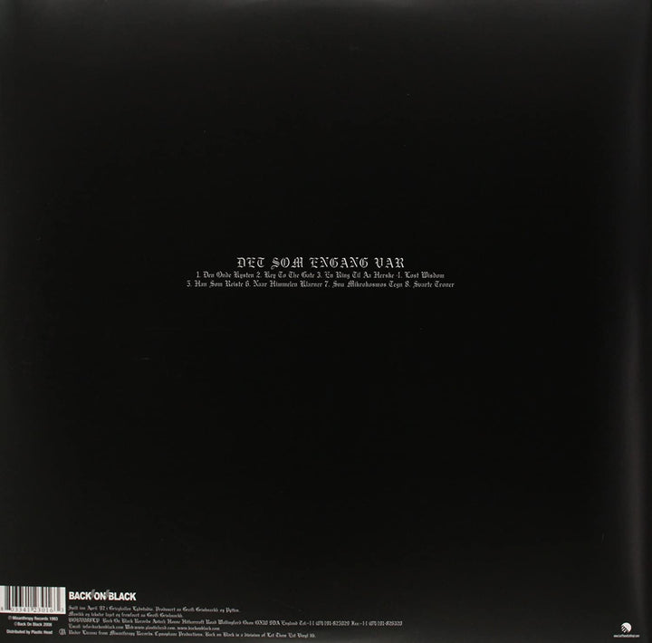 Burzum - Det Som Engang Var [VINYL]