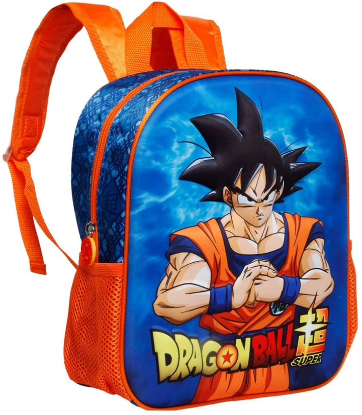 Dragon Ball Warrior-Small 3D Backpack, Multicolour