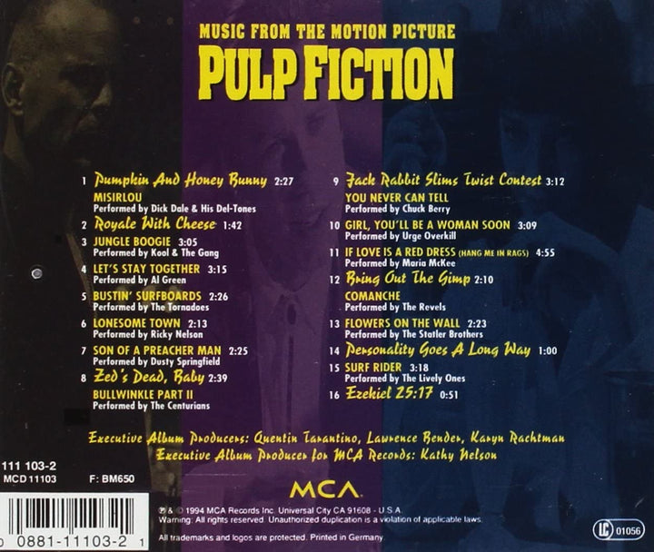 Pulp Fiction [Audio CD]