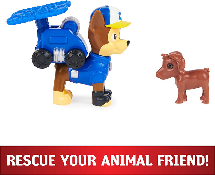 PAW Patrol, Big Truck Pups Chase Action Figure with Clip-on Rescue Drone