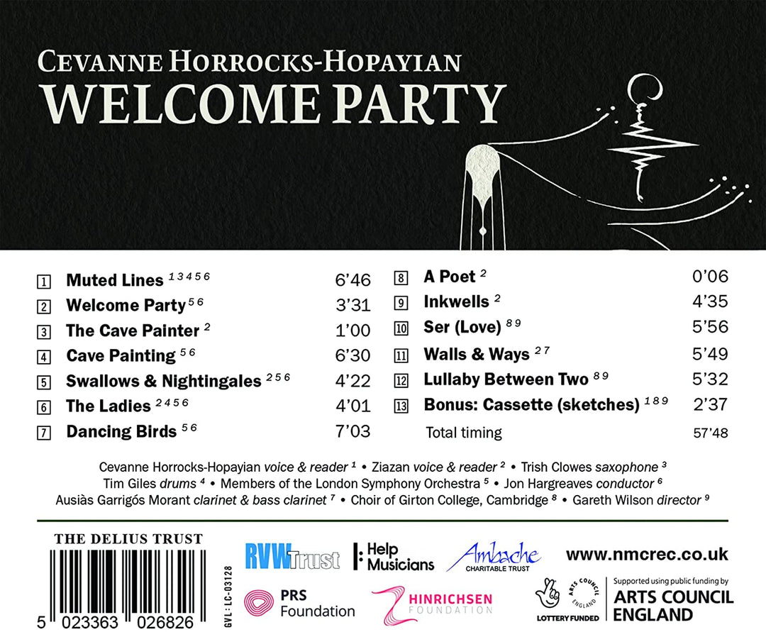 Cevanne Horrocks-Hopayian - Welcome Party [Audio CD]