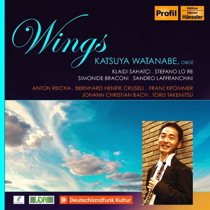 Katsuya Watanabe - Wings [Katsuya Watanabe; Klaidi Sahatchi; Stefano Lo Re; Simonide Braconi; Sandro Laffranchini] [Profil: PH18006] [Audio CD]