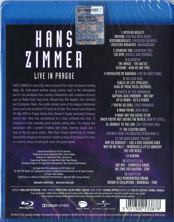 Live in Prague - [Blu-Ray]