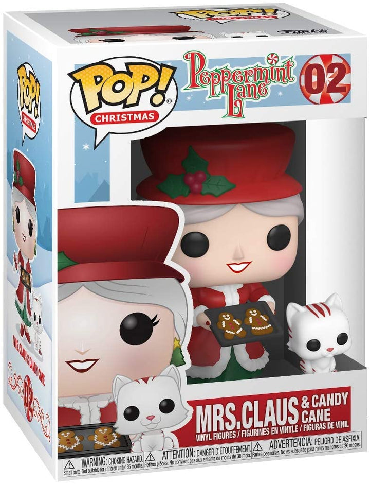 Peppermint Lane Mrs. Claus &amp; Candy Cane Funko 44425 Pop! Vinyl #02