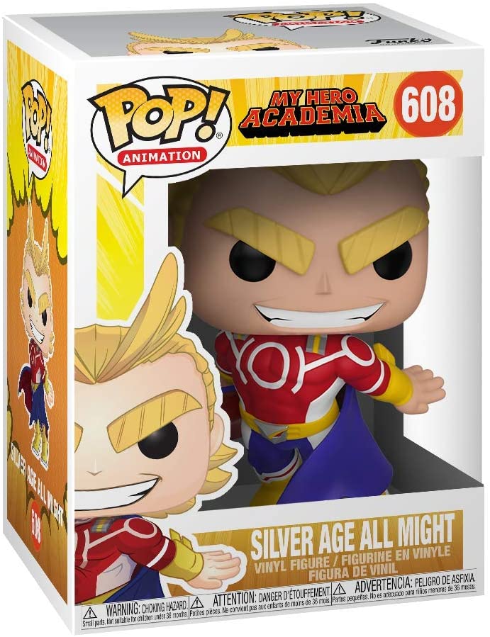 My Hero Academia Silver Age All Might Funko 42931 Pop! Vinyl #608