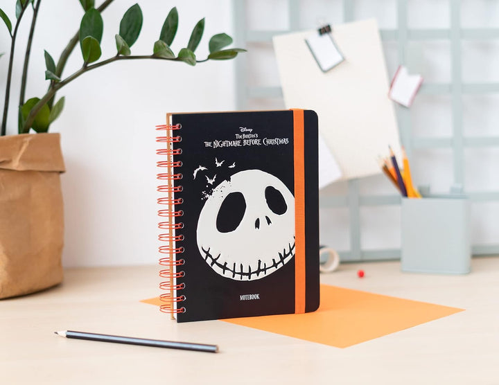 The Nightmare Before Christmas A5 Notebook | Glow In The Dark