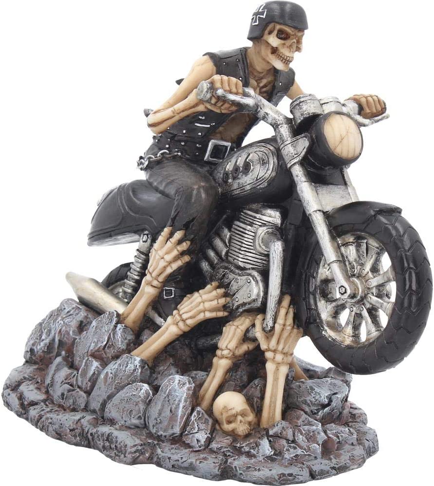 Nemesis Now B3654J7 Ride Out of Hell James Ryman 16cm Figurine, Resin, Grey