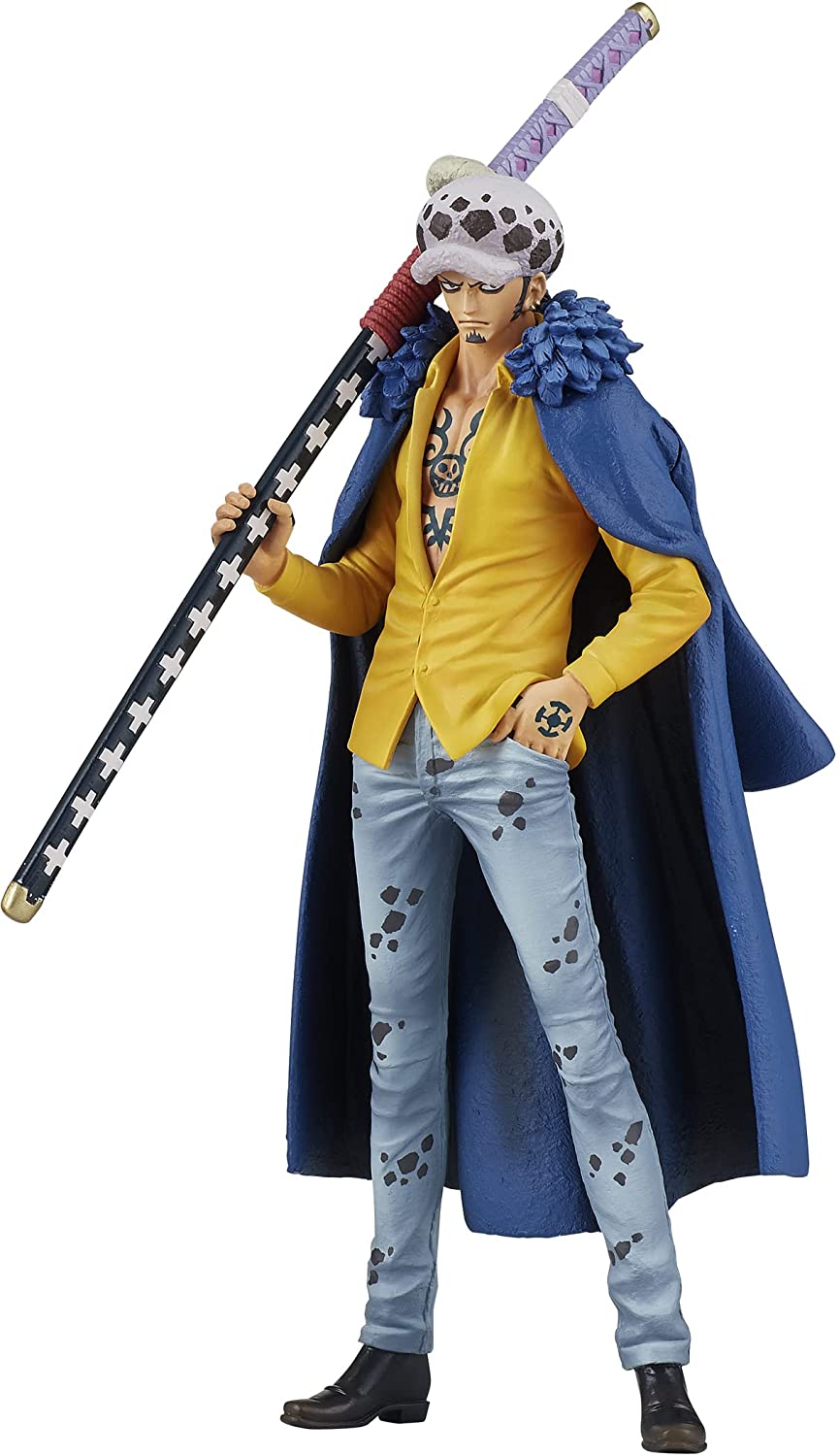 Banpresto ONE PIECE - Trafalgar Law - Figur DXF Grandline Wanokuni 8cm