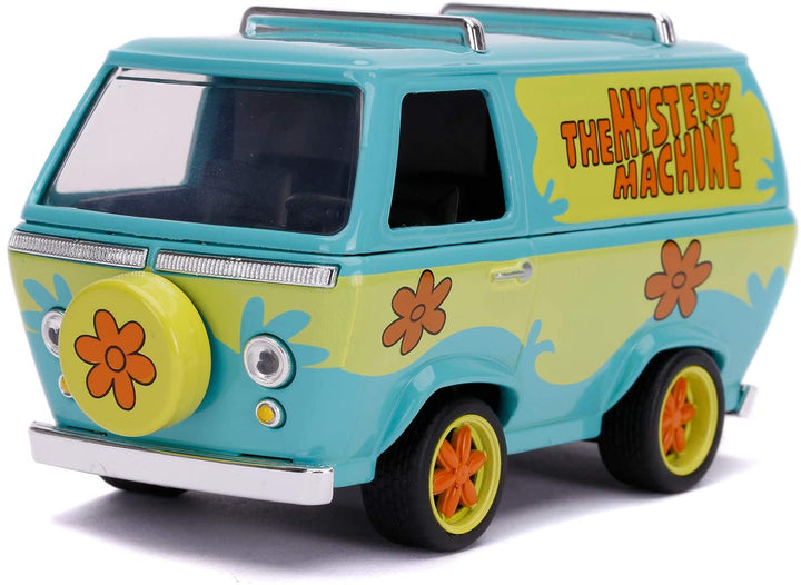 Jada Toys 253252011 Scooby Doo 1:32 Mystery Machine Vehicle, Multi