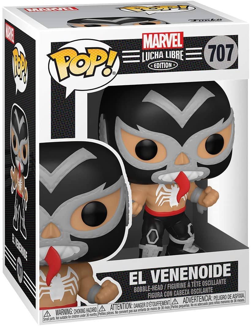 Marvel Lucha Libre Edition El Venenoide Funko 53869 Pop! Vinyl #707