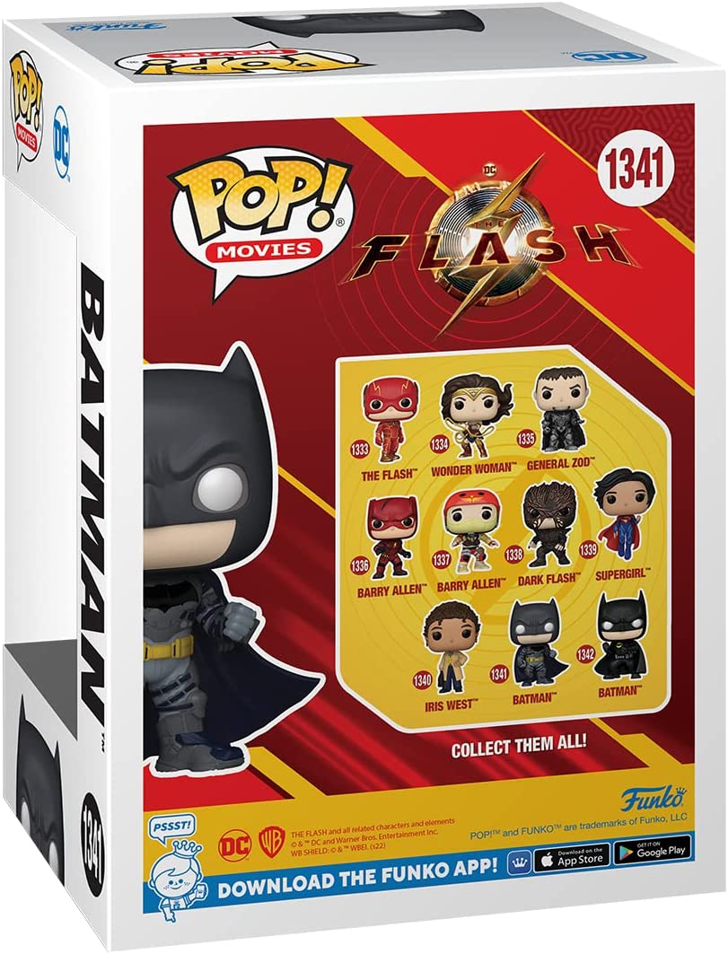 POP Movies: The Flash - Batman (Affleck) Funko 65601 Pop Vinyl #1341