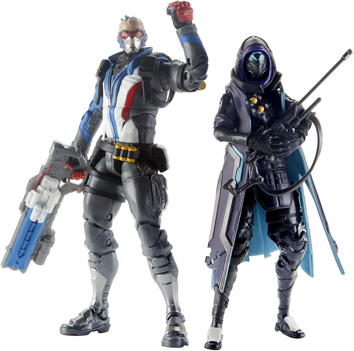 Overwatch Ultimates Series Soldier 76 und Shrike (Ana) Skin Doppel Pack 15 cm - Yachew