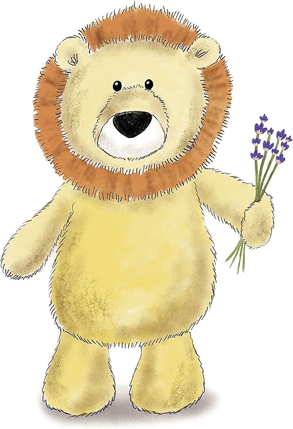 Warmies 13'' Lion - Fully Heatable Cuddly Toy scented with French Lavender