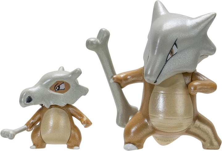 Pokemon PKW2774 Pokemon Select Evolution 2 Pack-Features 2 Cubone & 3-Inch Marowak Battle Figures-Authentic Details