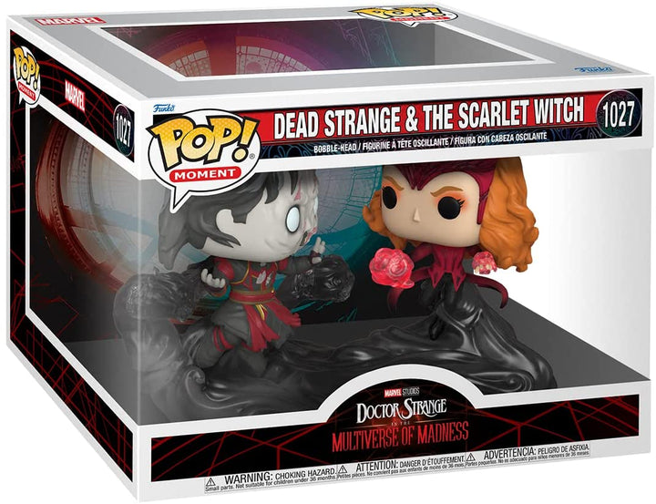 Moment Marvel: Doctor Strange Multiverse of Madness - Dead Strange and Scarlet Witch Funko 60915 Pop! Vinyl #1027