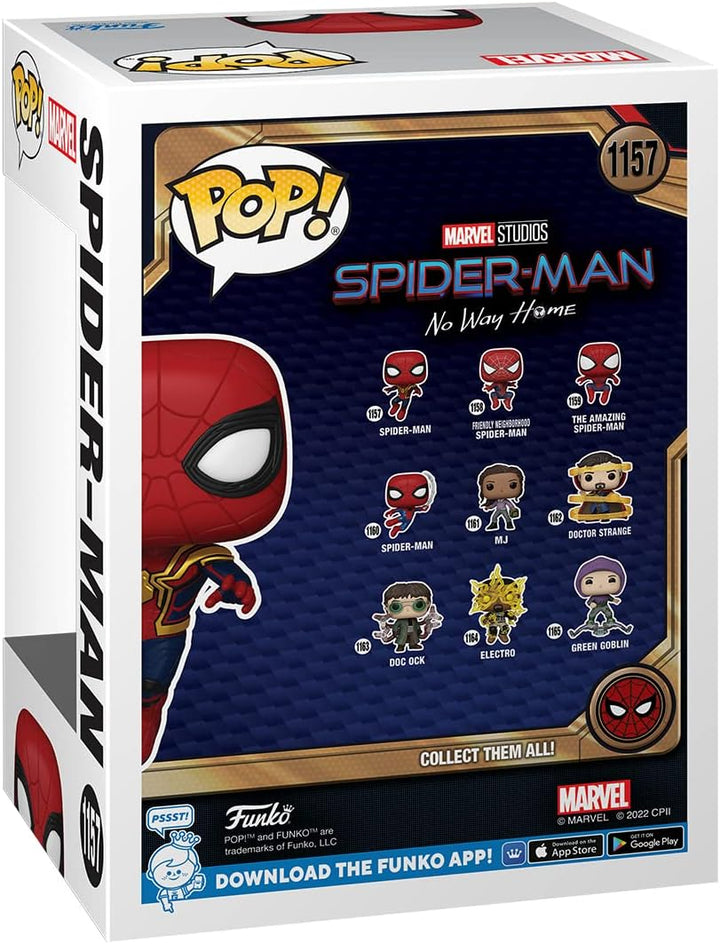 Marvel Studios Spiderman No Way Home Spider-Man Funko 67606 Pop! VInyl #1157