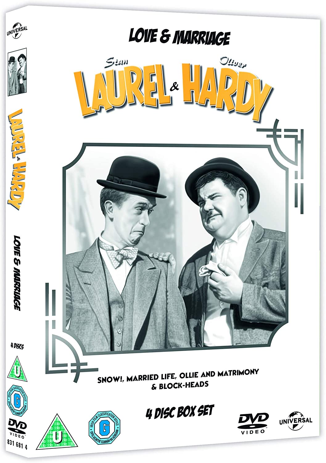 Laurel & Hardy: Love & Marriage [DVD]