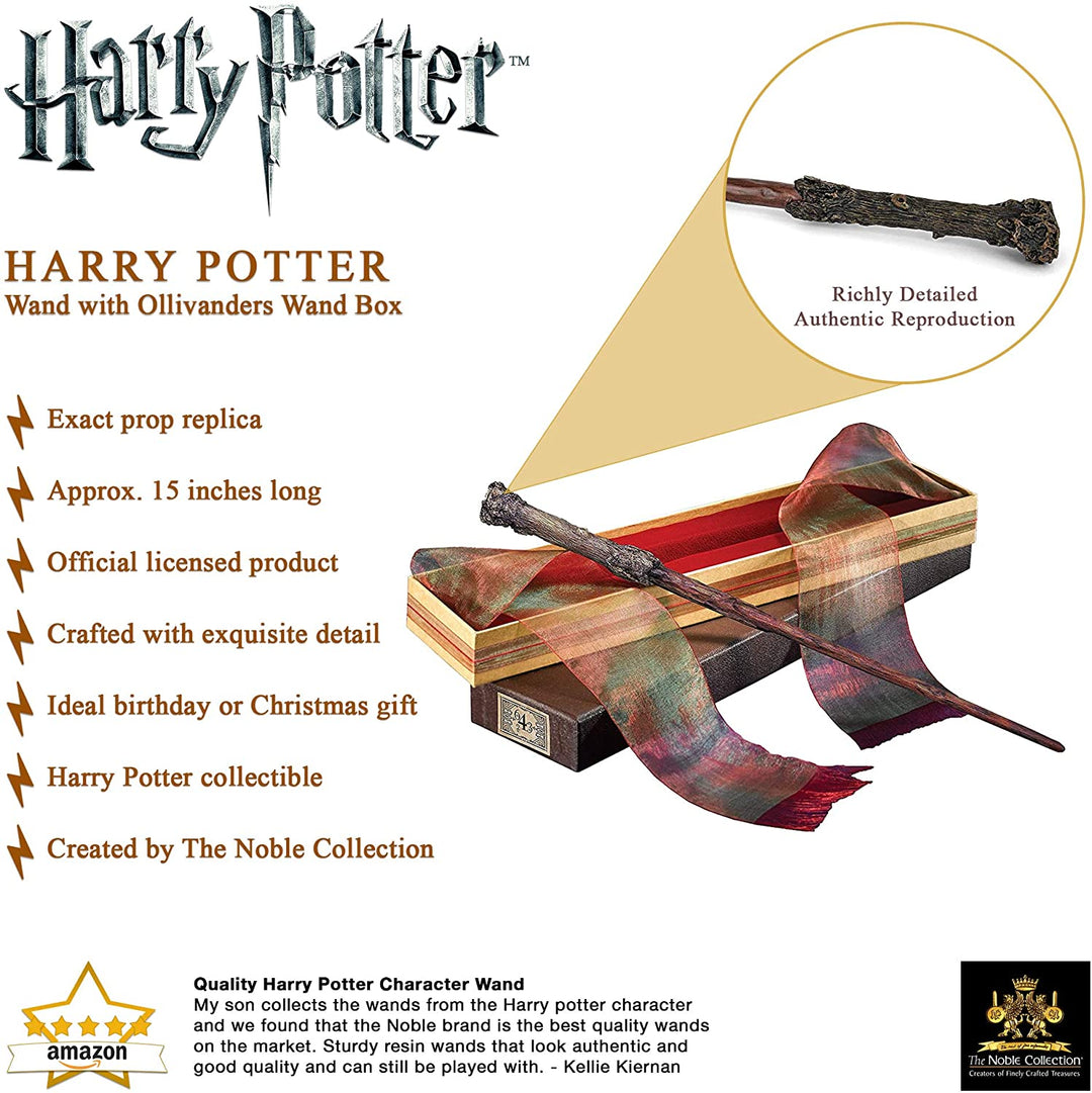 The Noble Collection Harry Potter Wand in Olivanders Doos 14,9 inch (38cm)