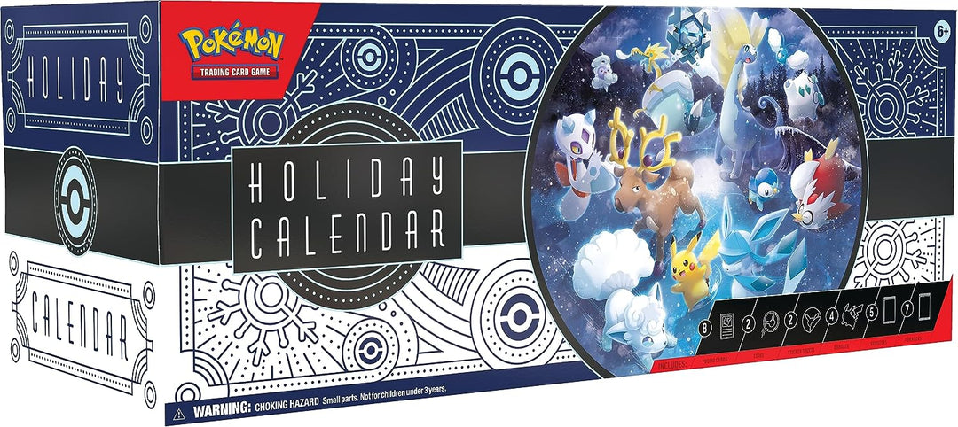 Pokémon TCG: Holiday Calendar (8 Foil Promo Cards, 5 Booster Packs & more)