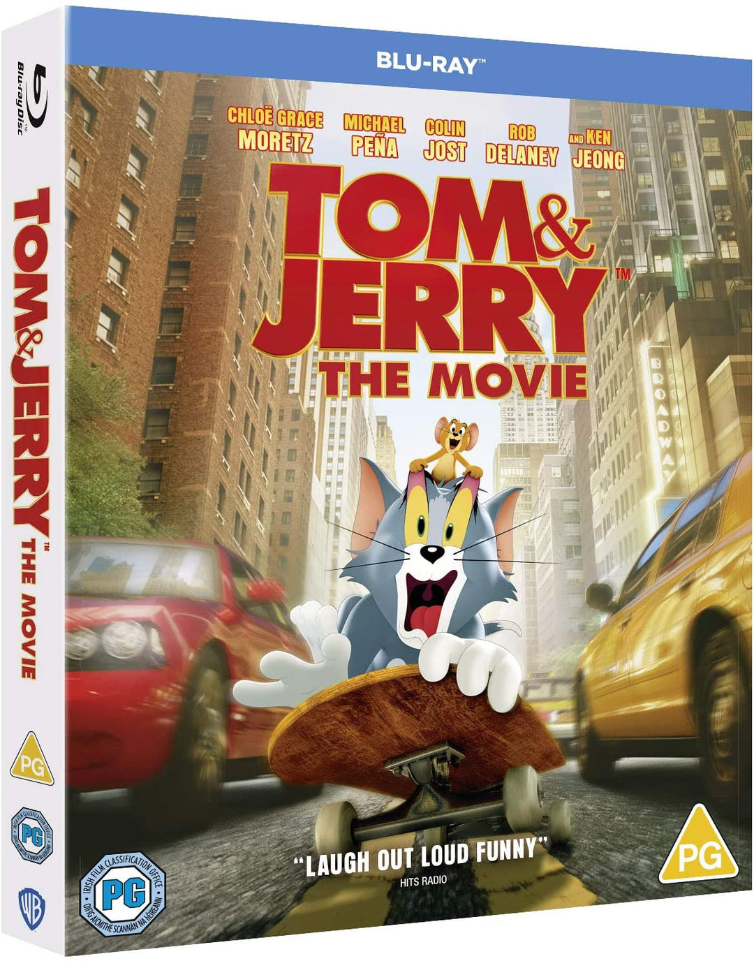 Tom & Jerry The Movie [2021] [Region Free] - Family/Animation [Blu-ray]