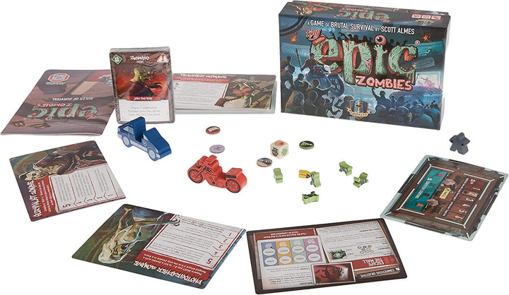 Gamelyn Games GSTGMGTEZ Tiny Epic Zombies, Mixed Colours