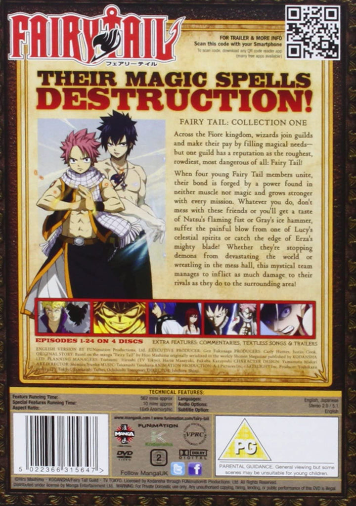 Fairy Tail: Collection One [DVD]