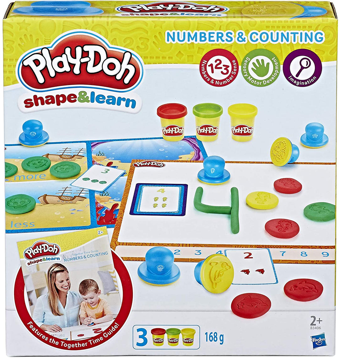 Play-Doh Shape and Learn Numbers and Counting