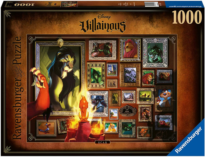 Ravensburger Puzzle Villainous : Scar (1000 pieces)