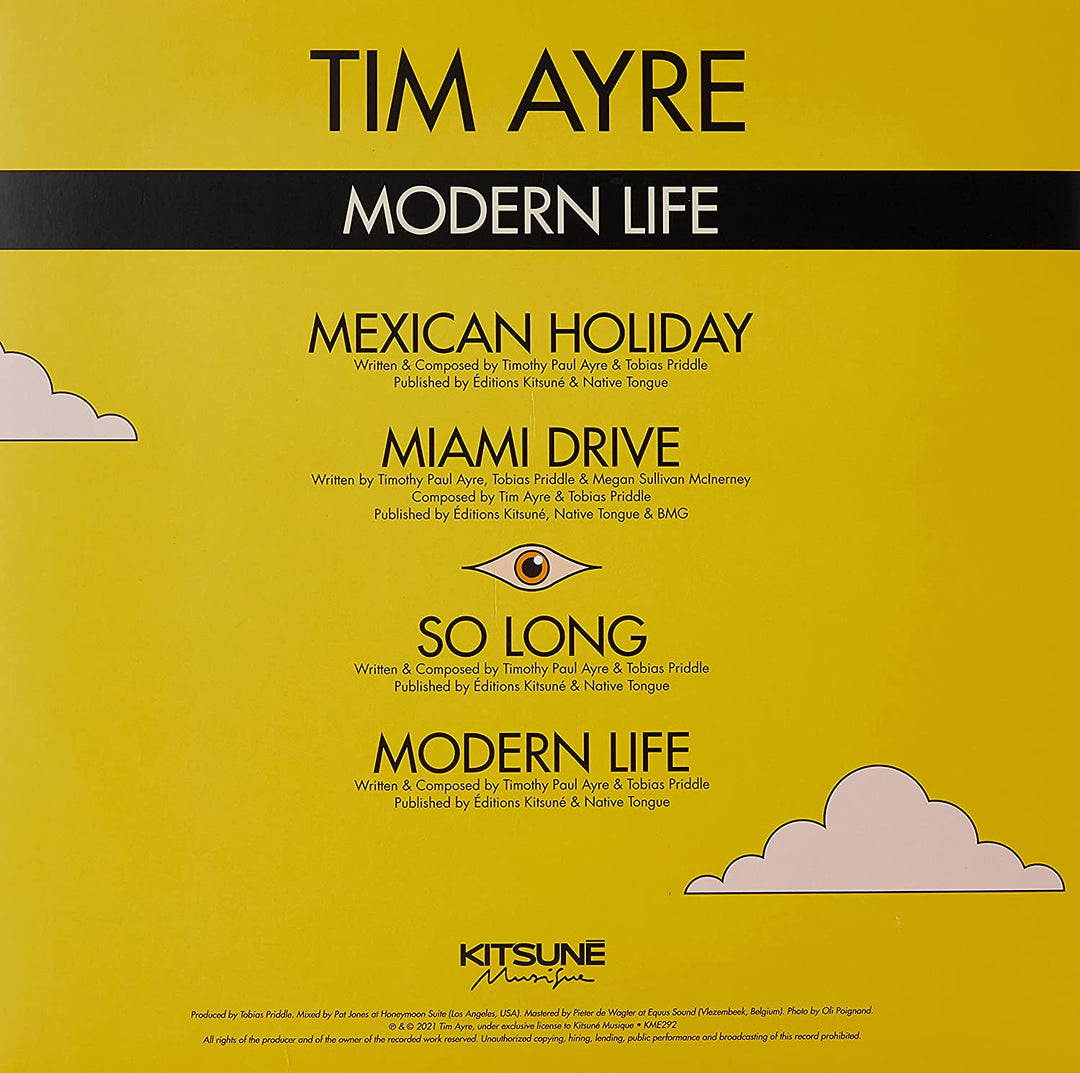 TIM AYRE - MODERN LIFE [Vinyl]