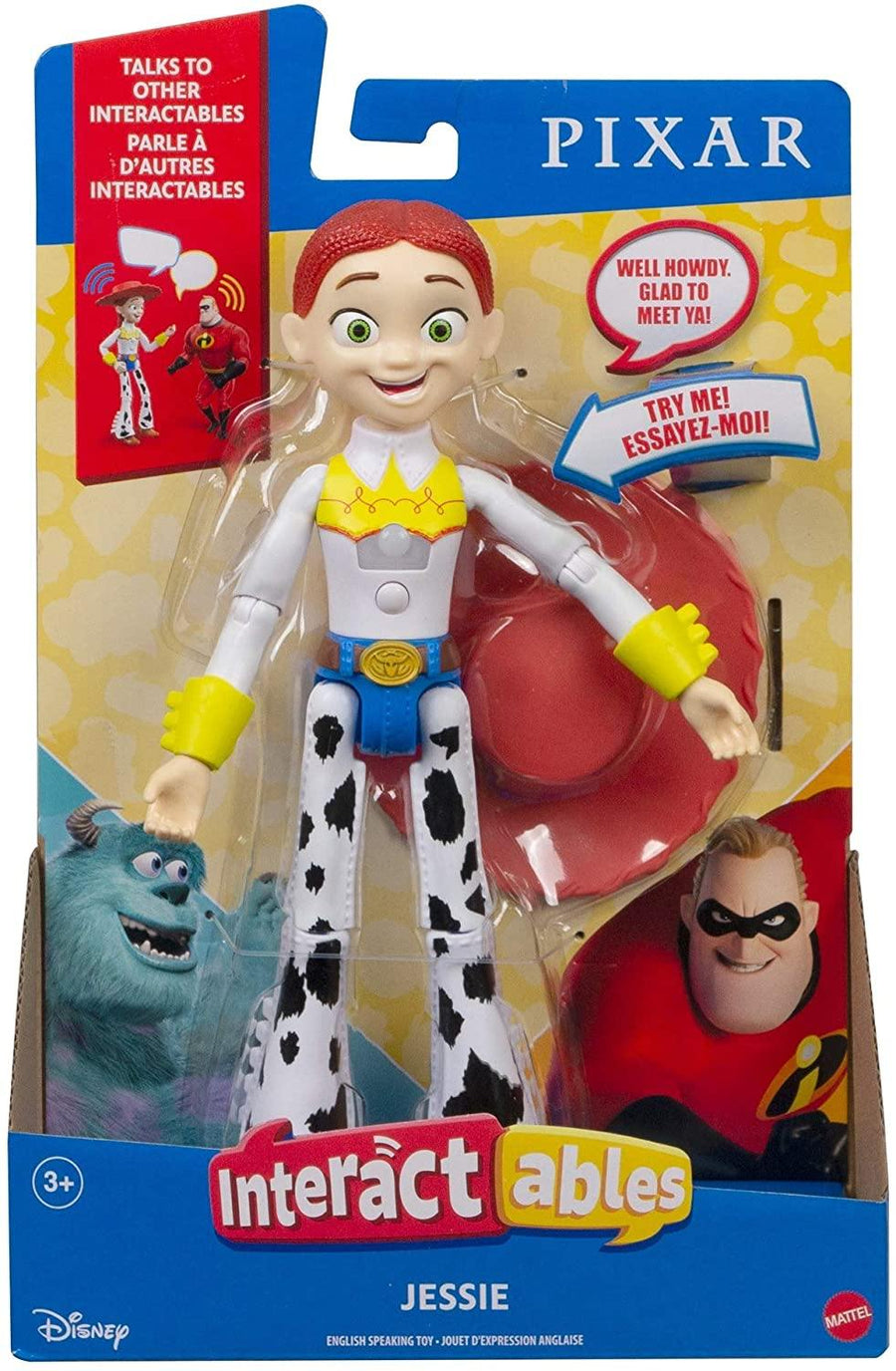 Disney Pixar Interactables Jessie Talking Action Figure - Yachew