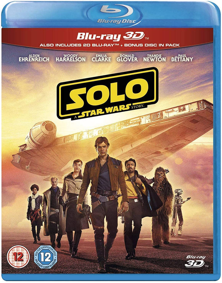 Solo: A Star Wars Story [2018] [Region Free] - Si/Fi [Blu-ray]