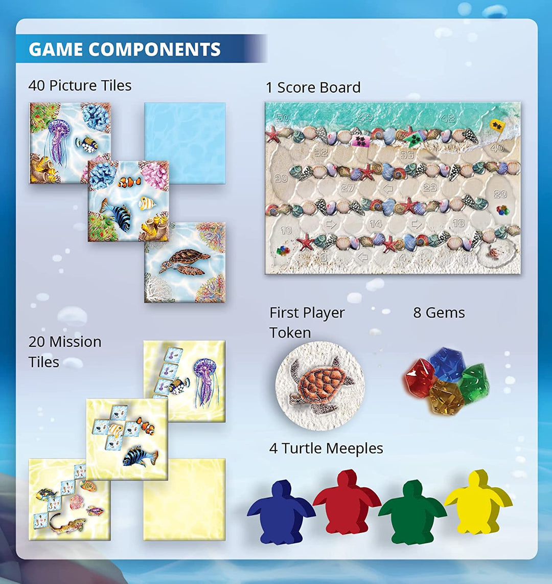 Unique Games ECO: Coral Reef Board Game (221053)