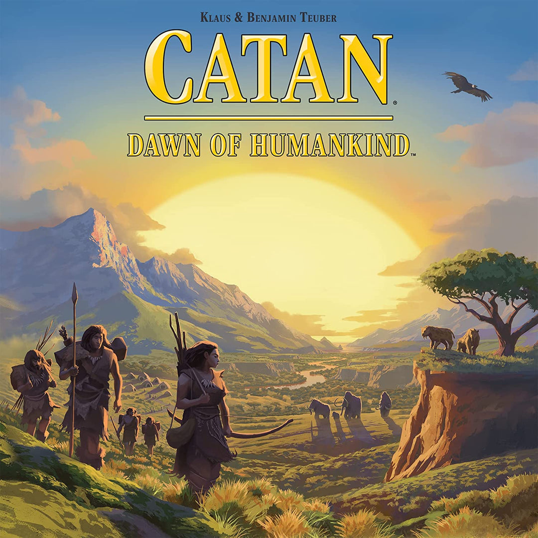 Catan Studios Dawn of Humankind: Catan Board Game Ages 12+ 3-4 Players 90+ Minutes Playing Time