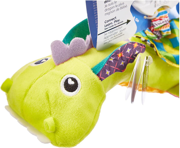 Lamaze Flip Flap Dragon Clip on Pram and Pushchair Newborn Baby Toy Sensory Toy - Yachew