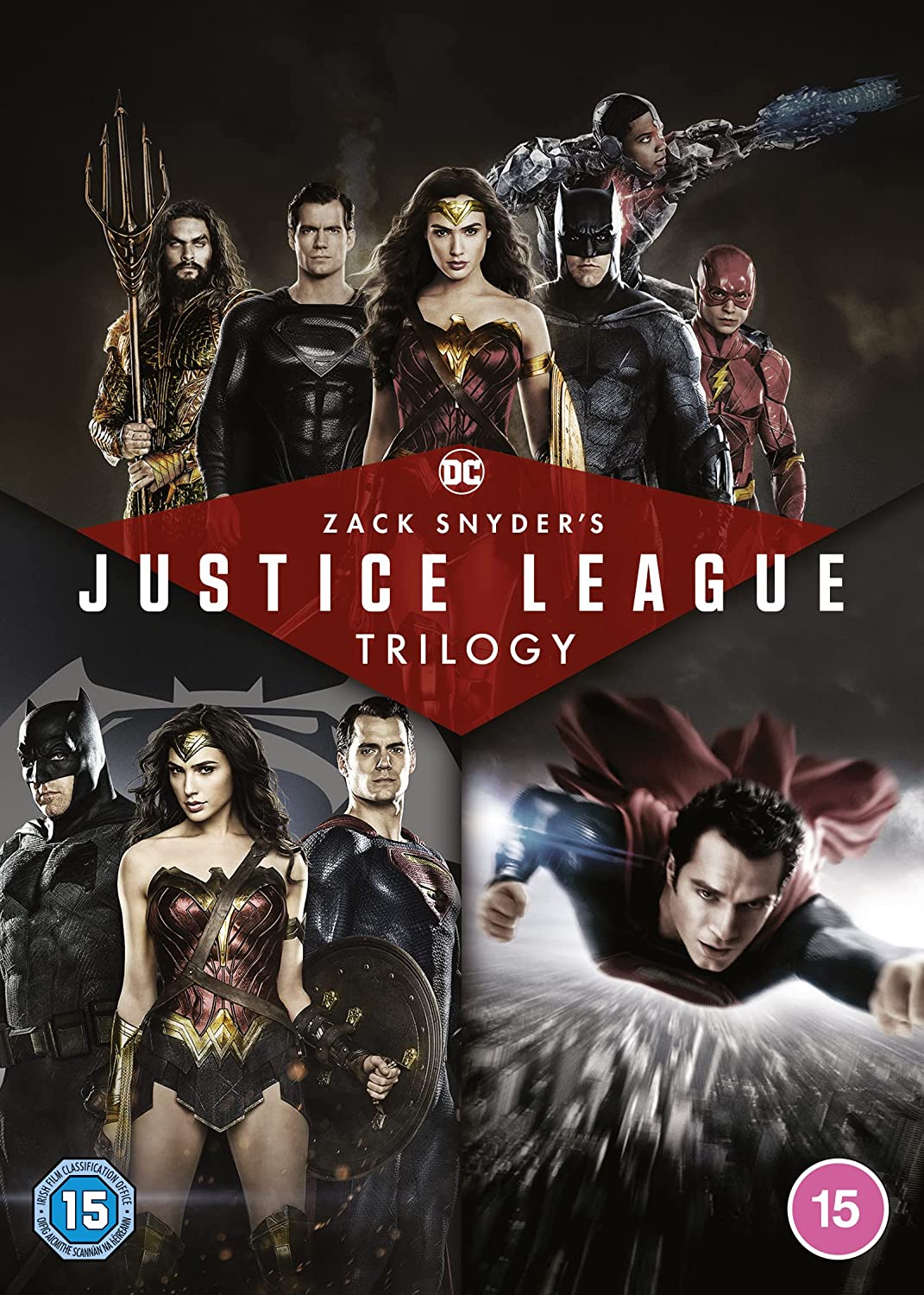 ZACK SNYDER'S JUSTICE LEAGUE TRILOGY [2021] [DVD]