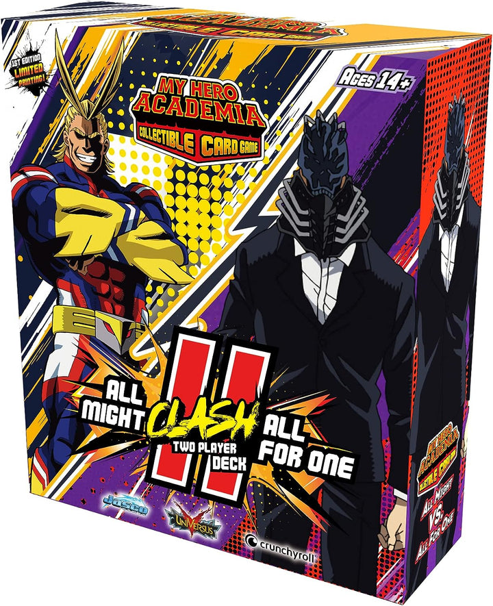 My Hero Academia CCG Series 4: All Might vs All for One Clash Decks