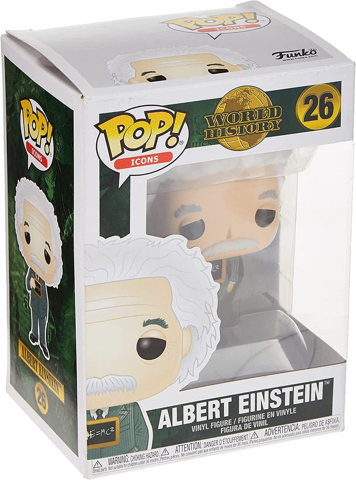 World History Albert Einstein Funko 43543 Pop! Vinyl #26